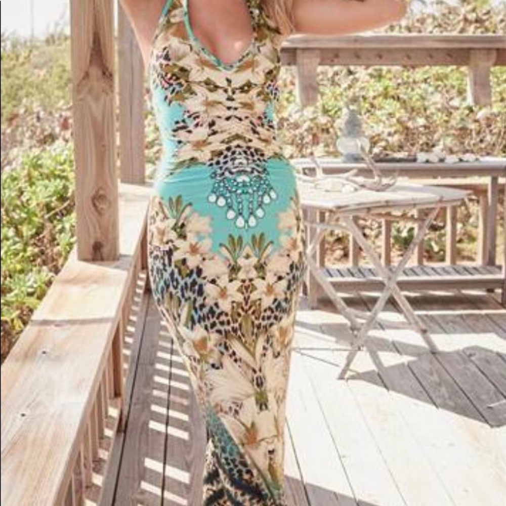 Venus Multi Turquoise Maxi